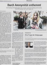 Mindener Tageblatt 12.11.2019