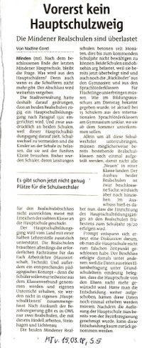 Mindener Tageblatt 15.03.2018