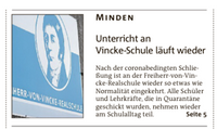 Mindener Tageblatt 27.08.2020